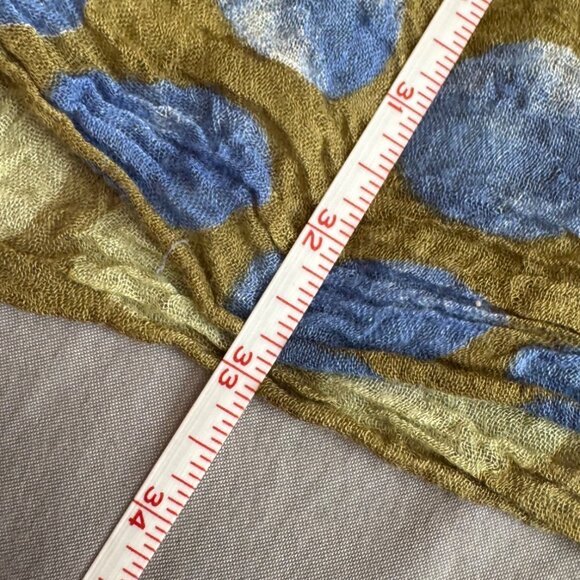 Vivante By VSA Womens Polka Dot Patterned Scarf Wrap  Multicolor - Picture 7 of 10